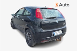 musta Fiat Punto 2007 kuva 2.