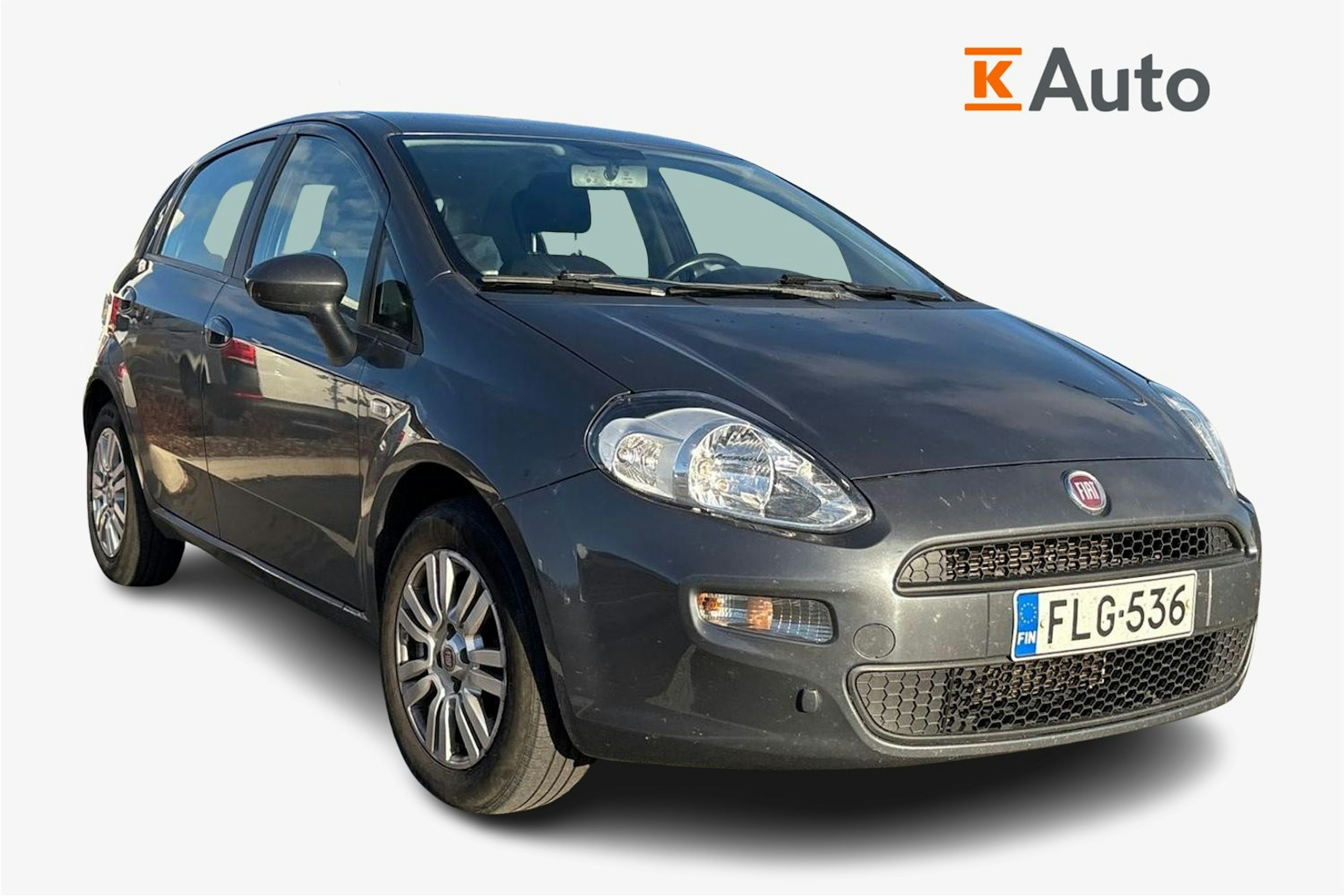 harmaa Fiat Punto 2013 kuva 1.