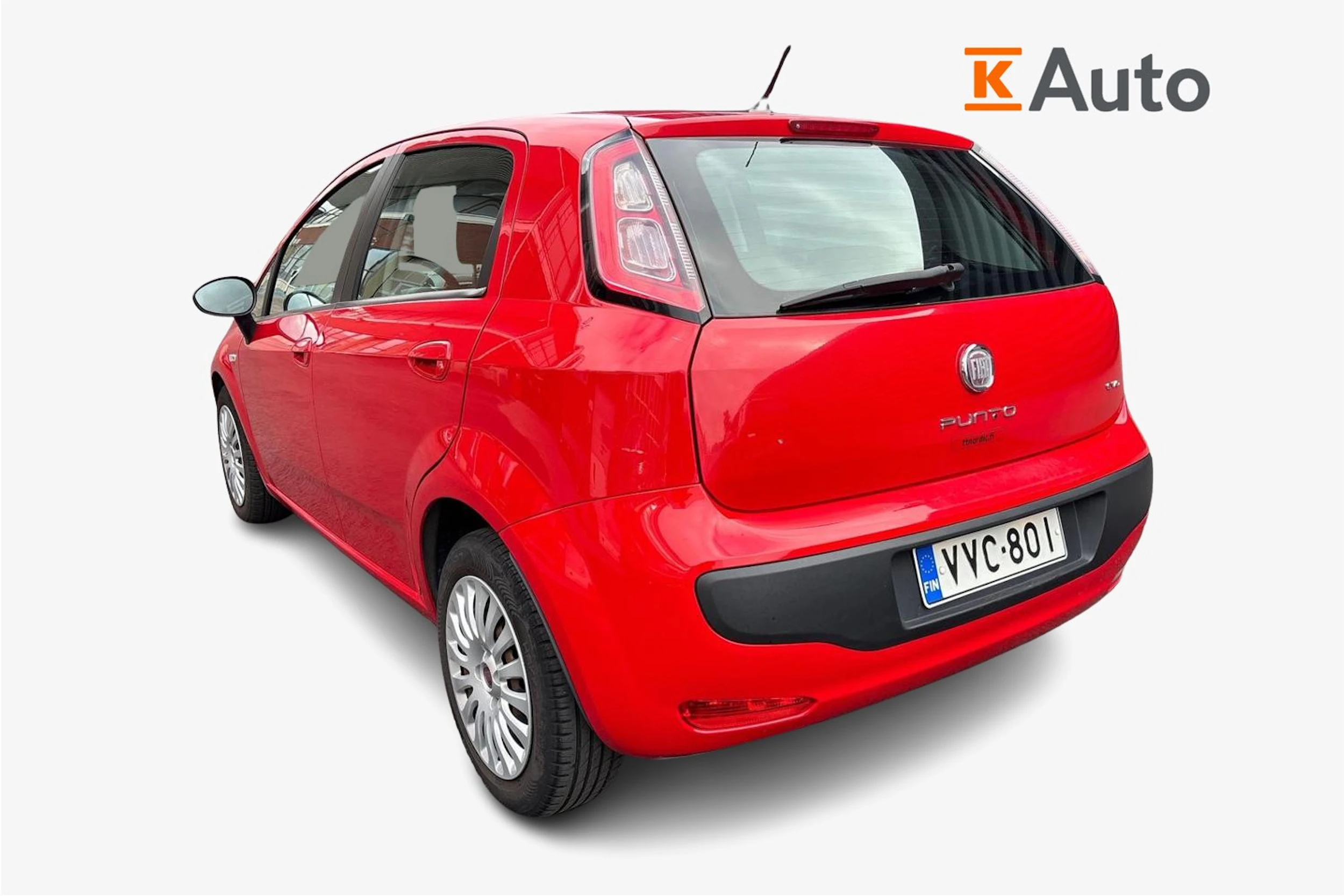 Punainen Fiat Punto Evo 2010 kuva 2.