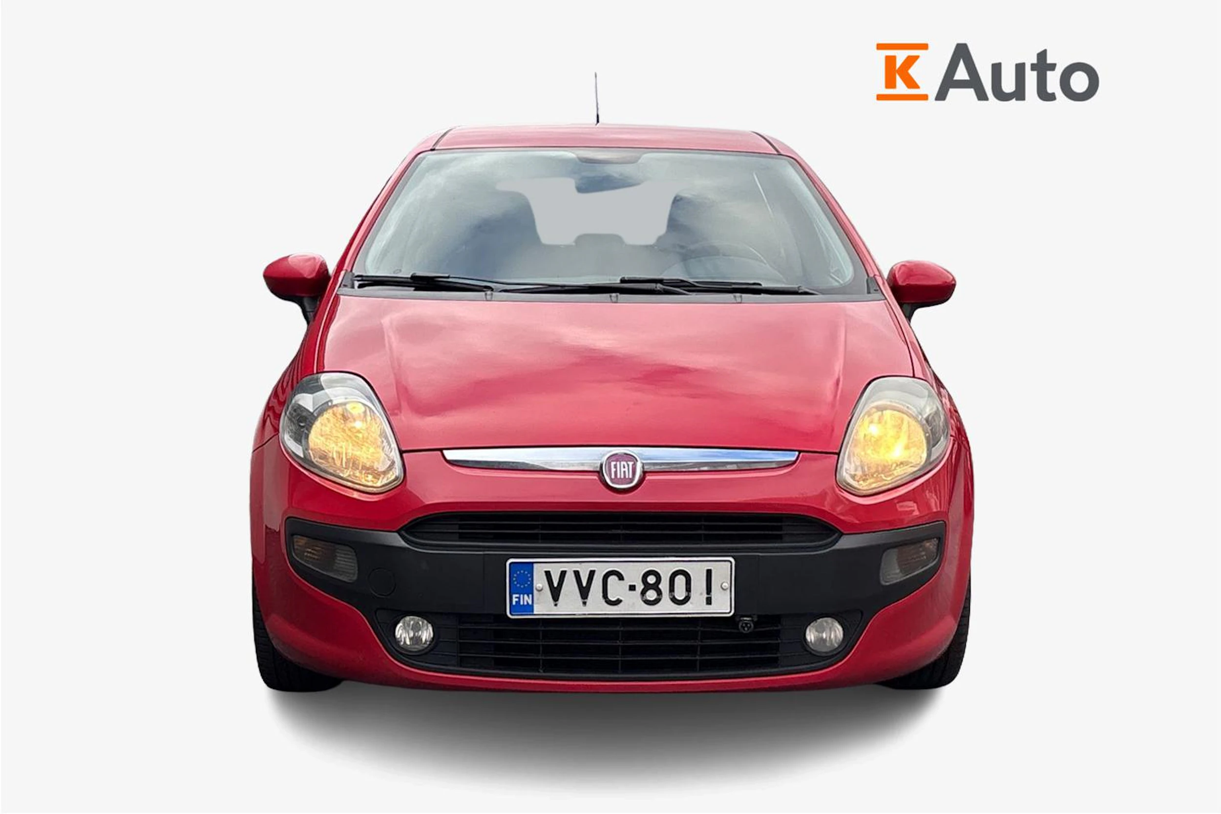 Punainen Fiat Punto Evo 2010 kuva 4.
