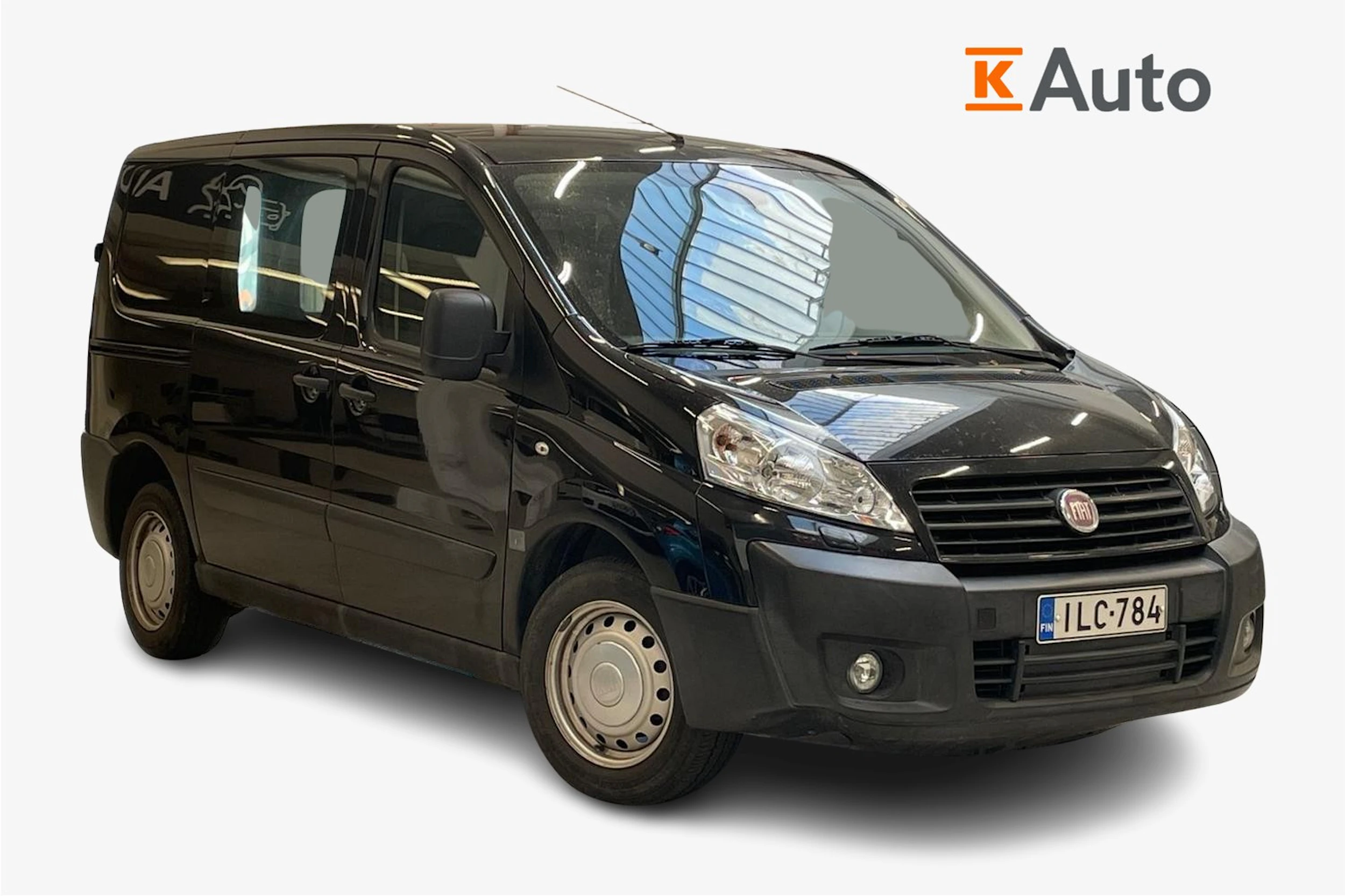 musta Fiat Scudo 2013 kuva 1.