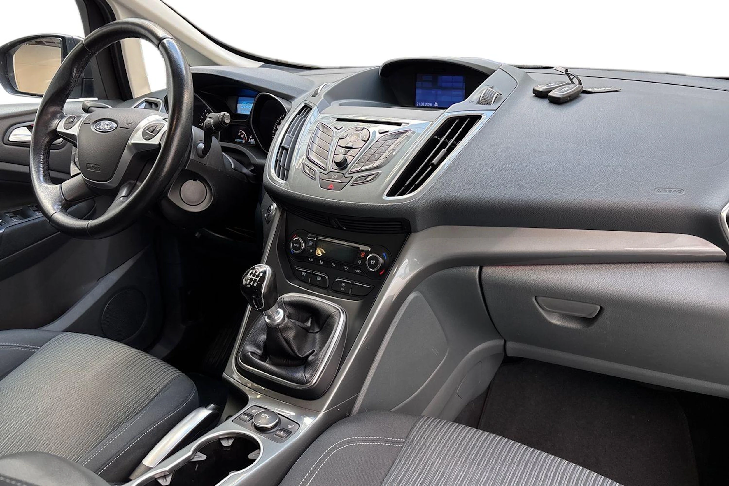 Ruskea (beige) Ford C-Max 2014 kuva 7.