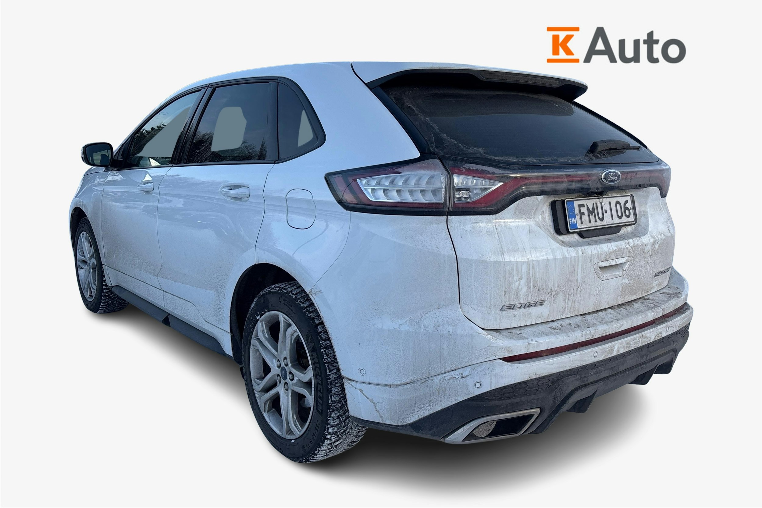 valkoinen Ford Edge 2017 kuva 2.