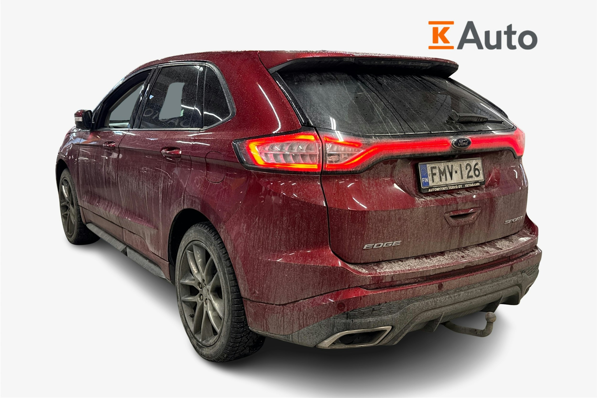 punainen Ford Edge 2018 kuva 2.
