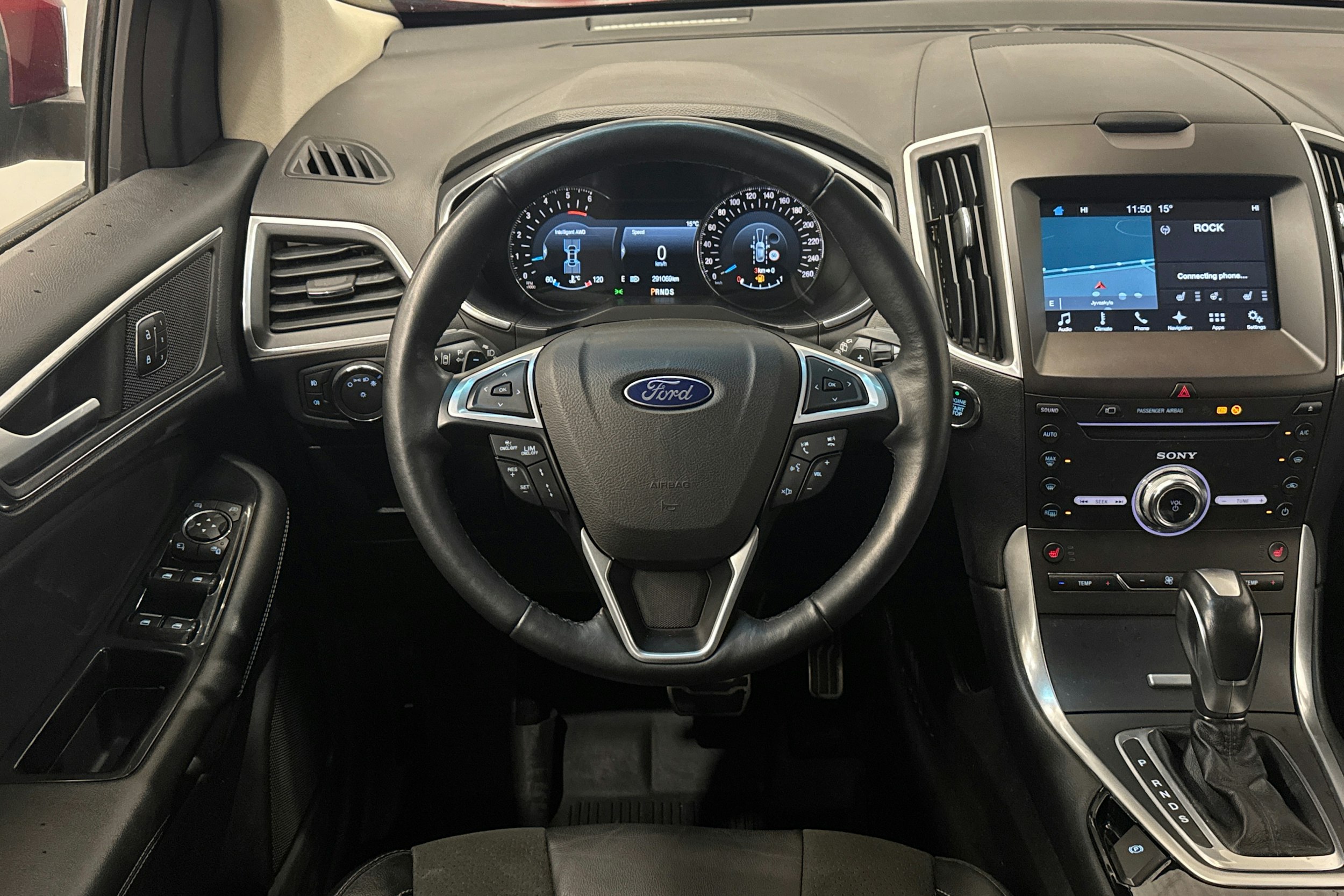 punainen Ford Edge 2018 kuva 15.