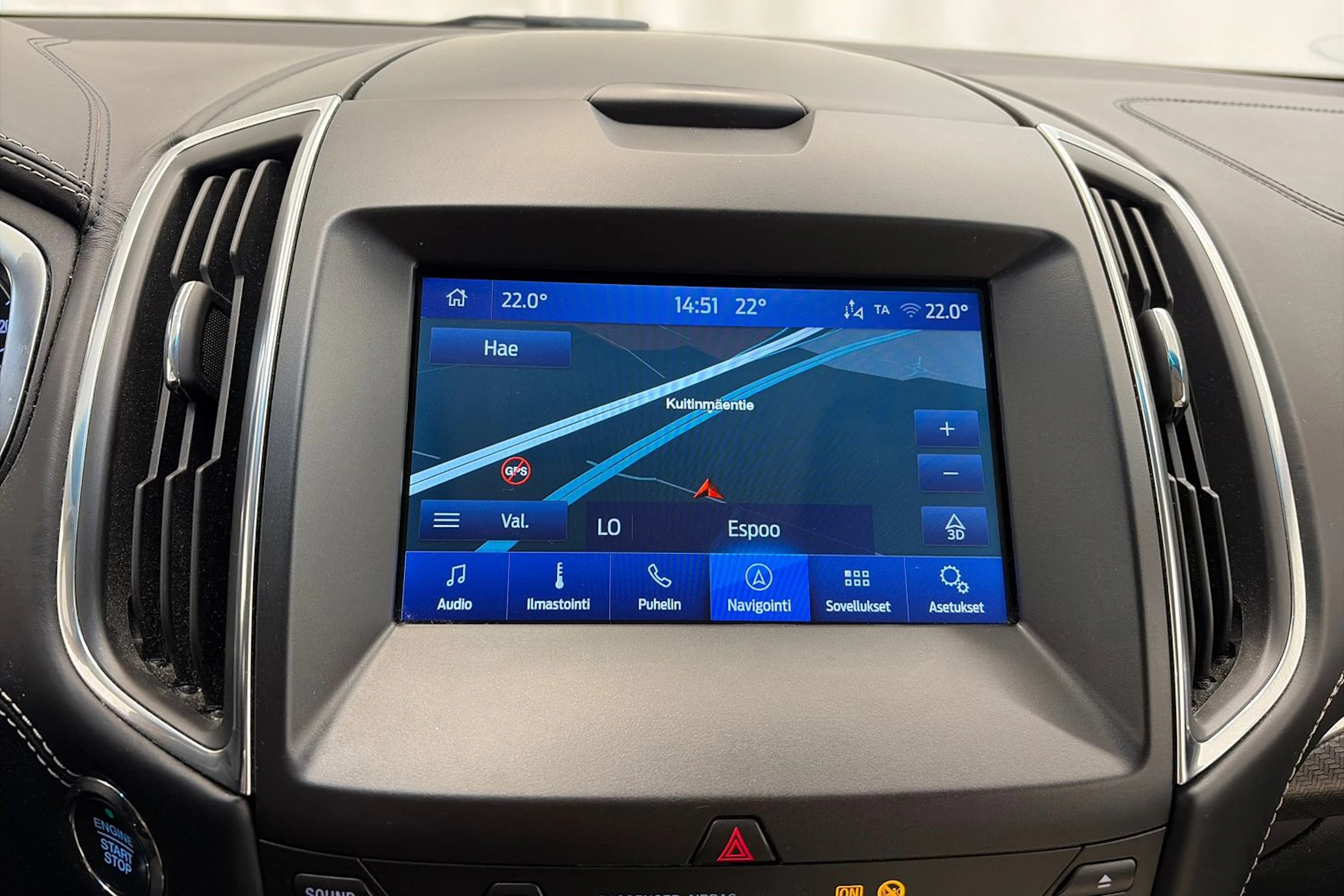 valkoinen Ford Edge 2019 kuva 26.