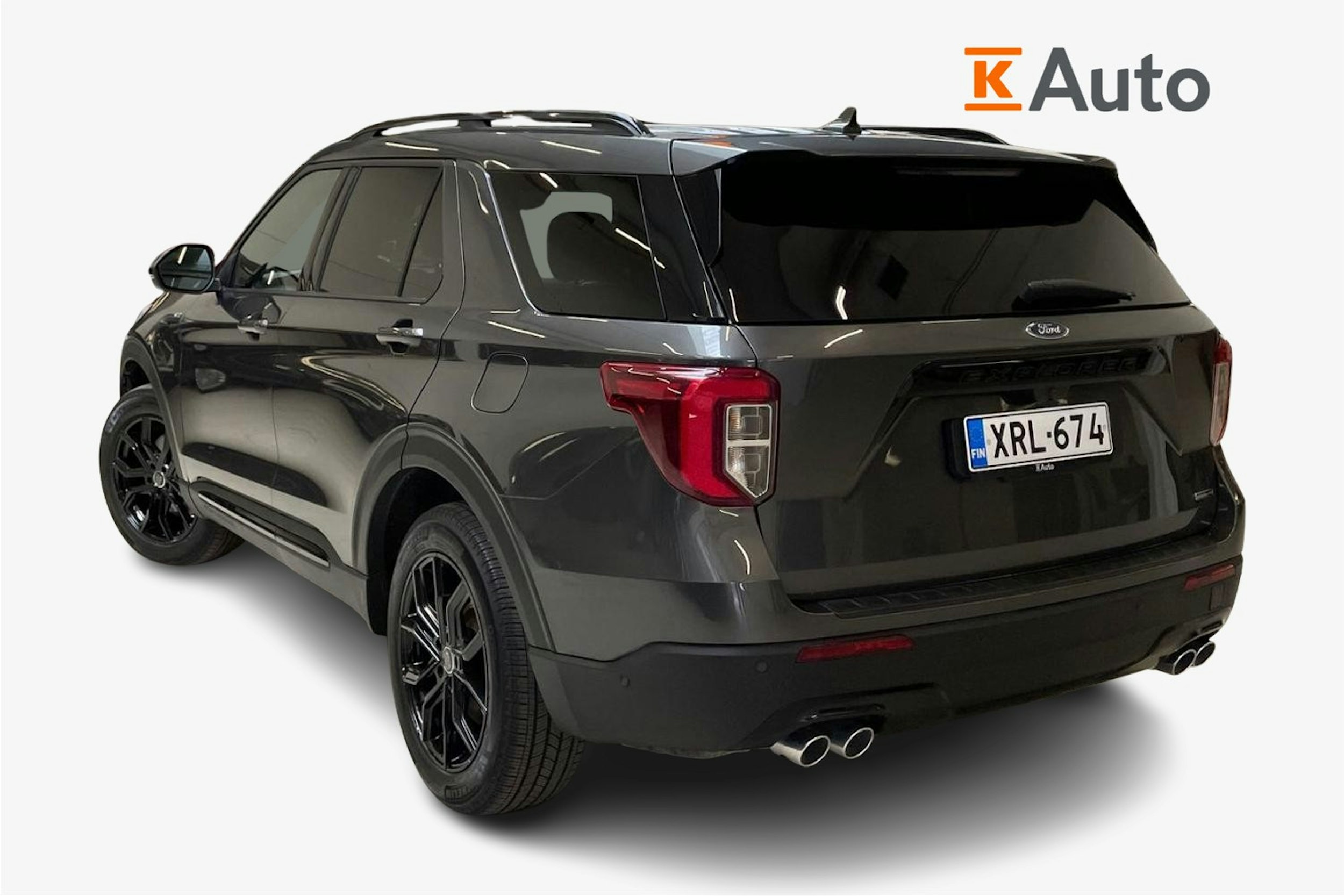 harmaa Ford Explorer 2020 kuva 2.