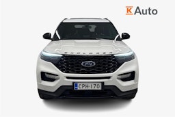 valkoinen Ford Explorer 2021 kuva 4.