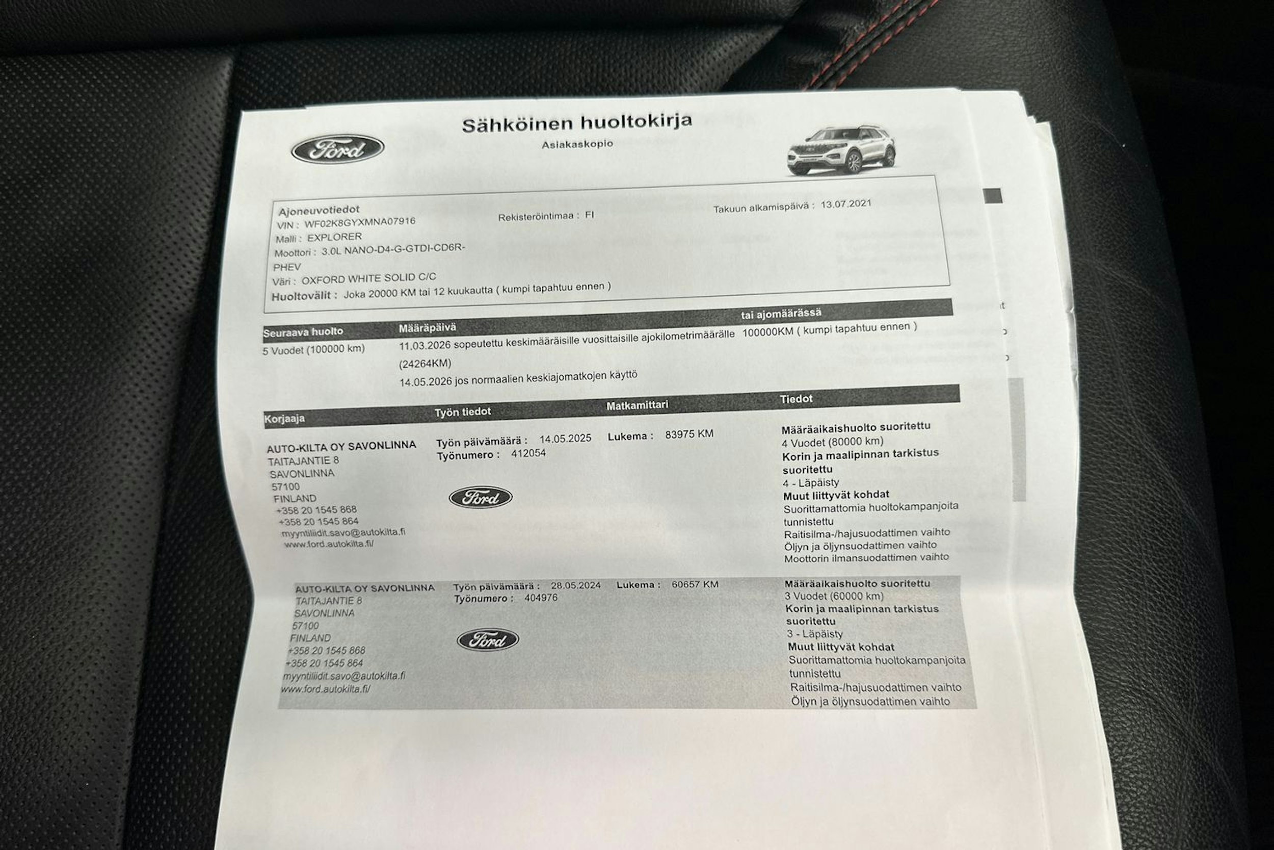 valkoinen Ford Explorer 2021 kuva 35.