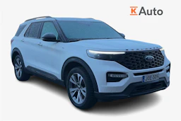 valkoinen Ford Explorer 2021 kuva 1.