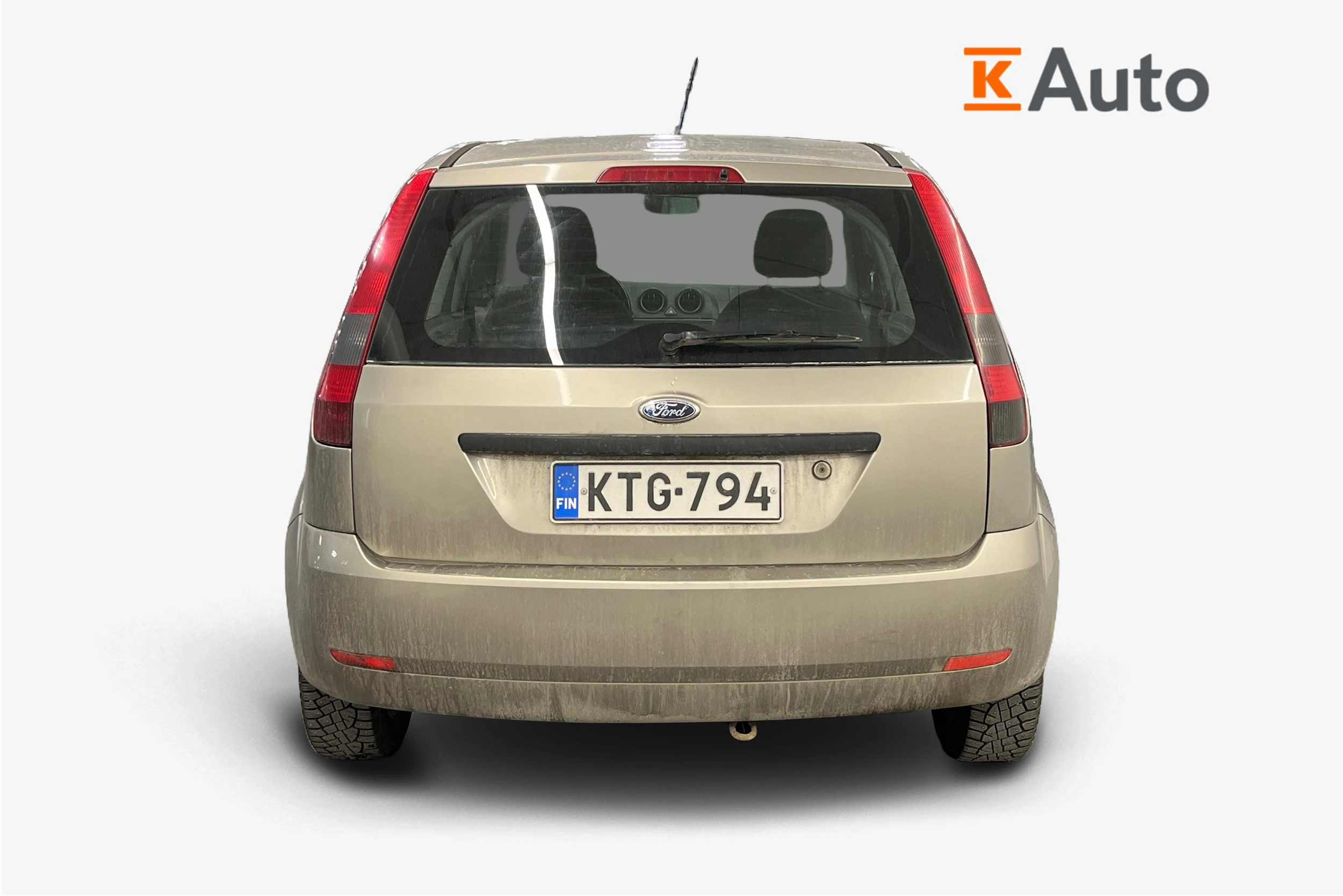 ruskea (beige) Ford Fiesta 2003 kuva 3.
