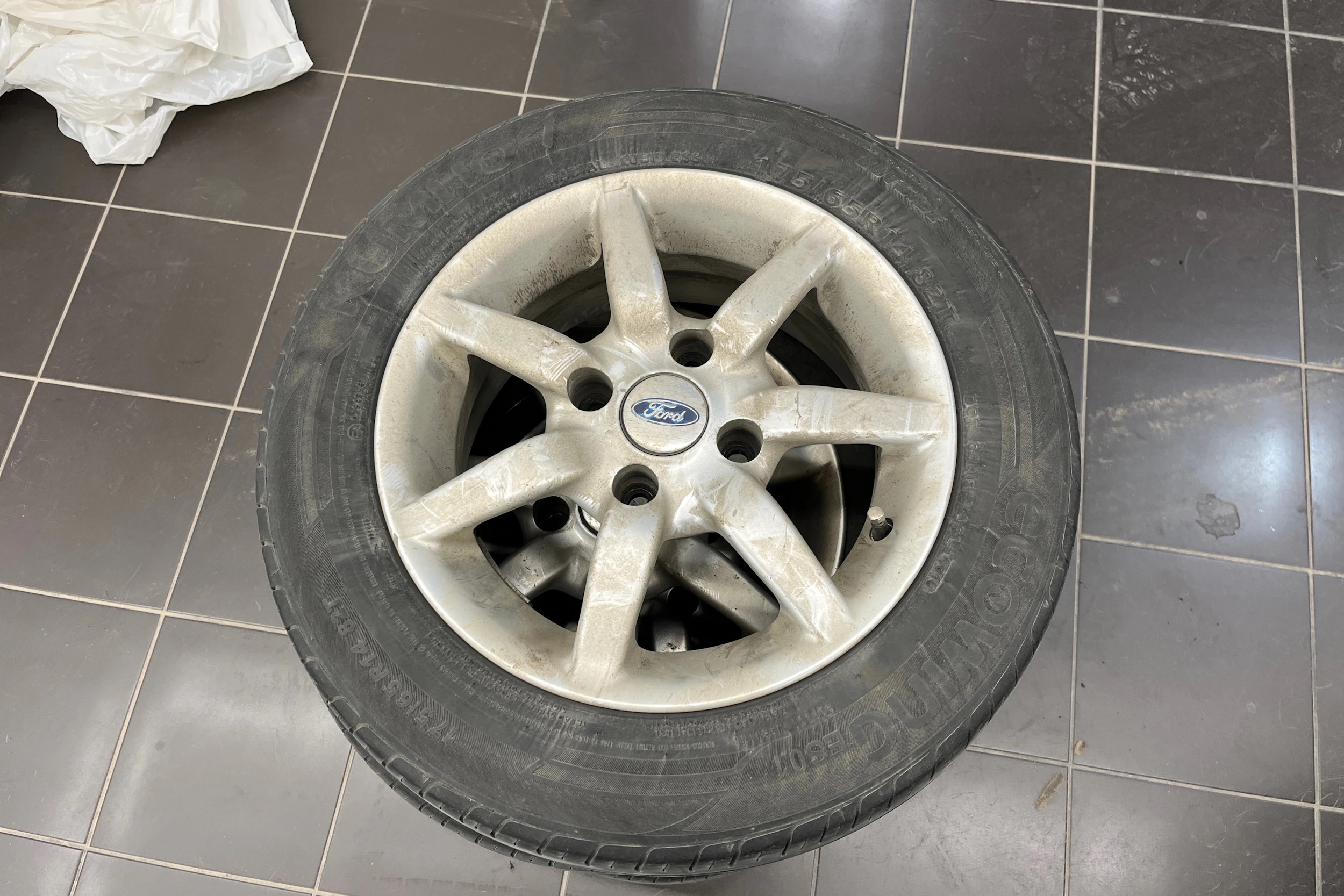 ruskea (beige) Ford Fiesta 2003 kuva 10.