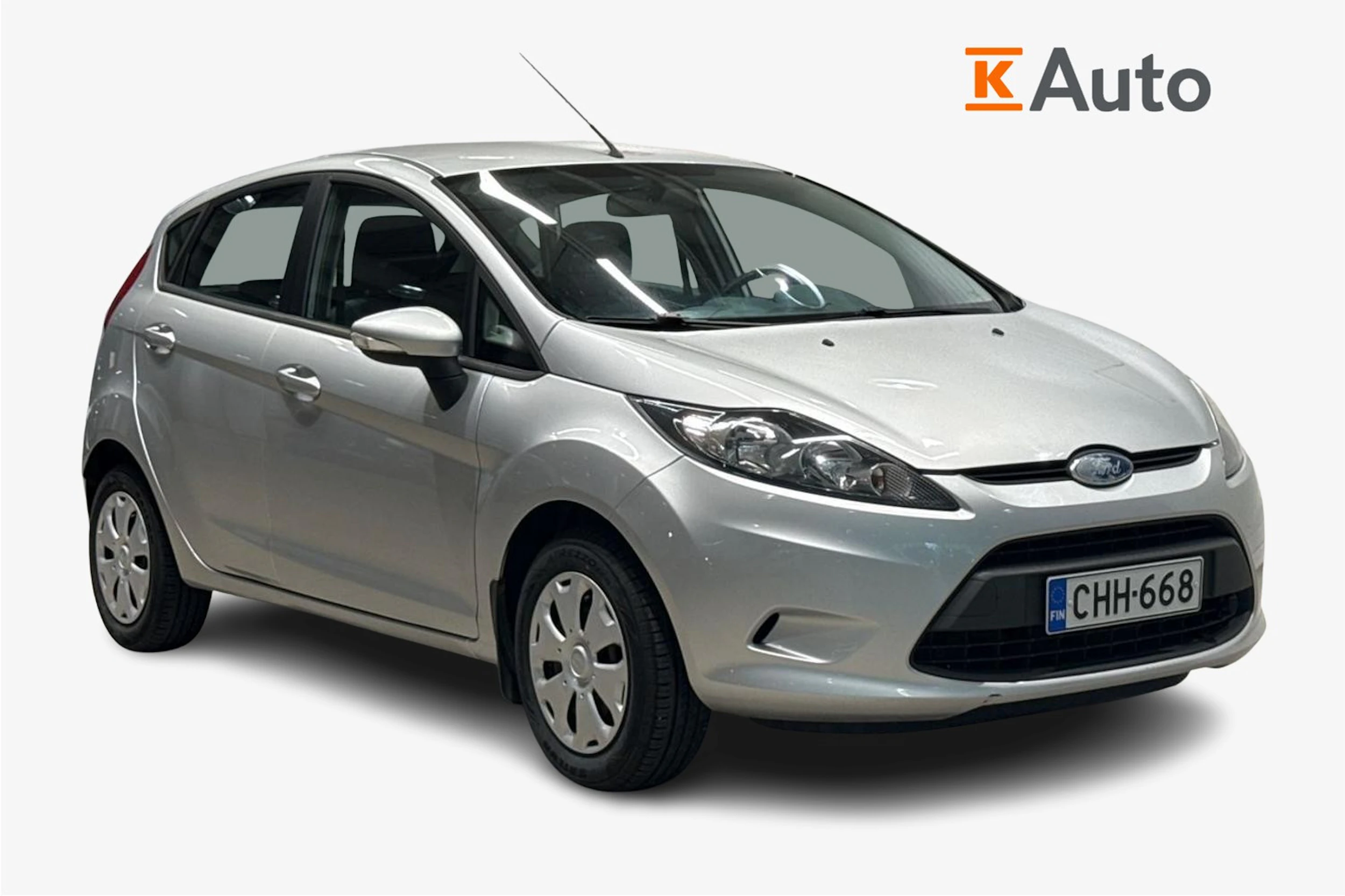 harmaa Ford Fiesta 2009 kuva 1.
