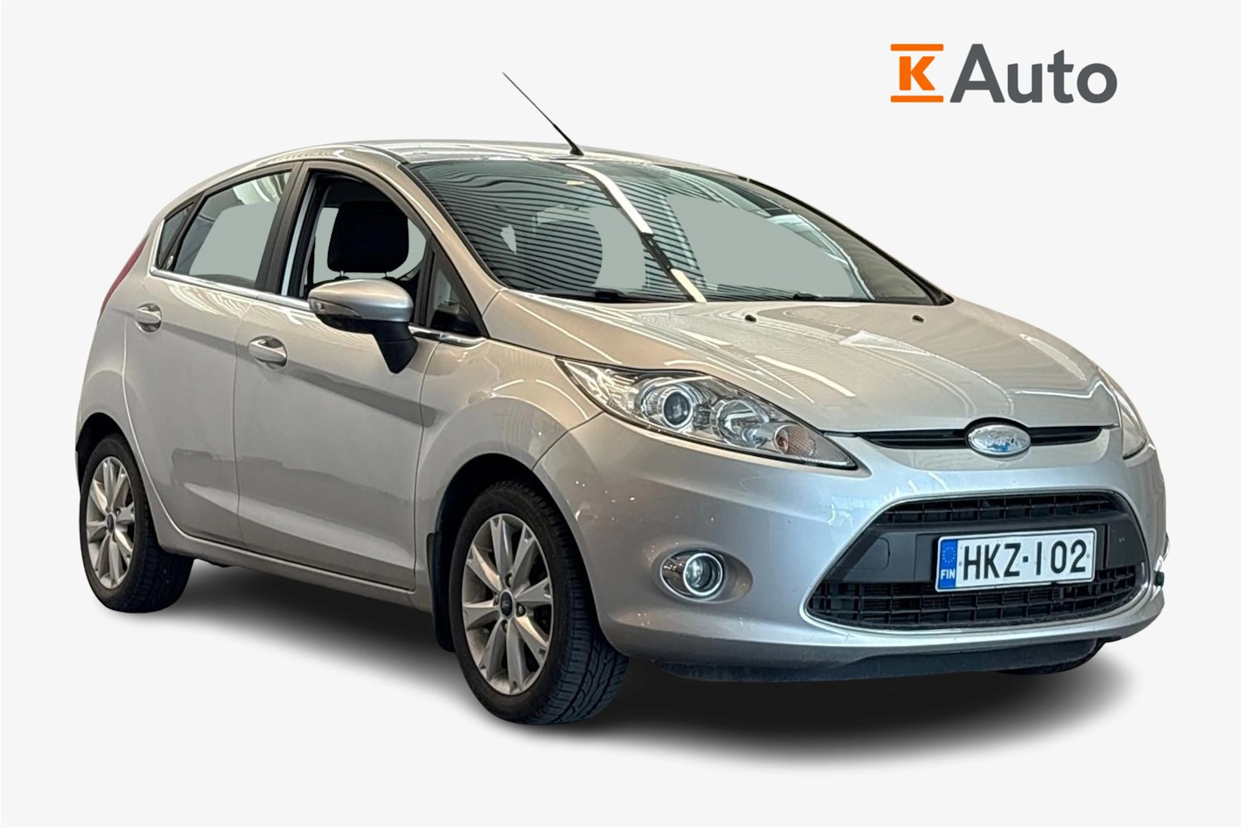harmaa Ford Fiesta 2009 kuva 1.