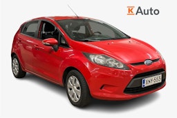 punainen Ford Fiesta 2009 kuva 1.