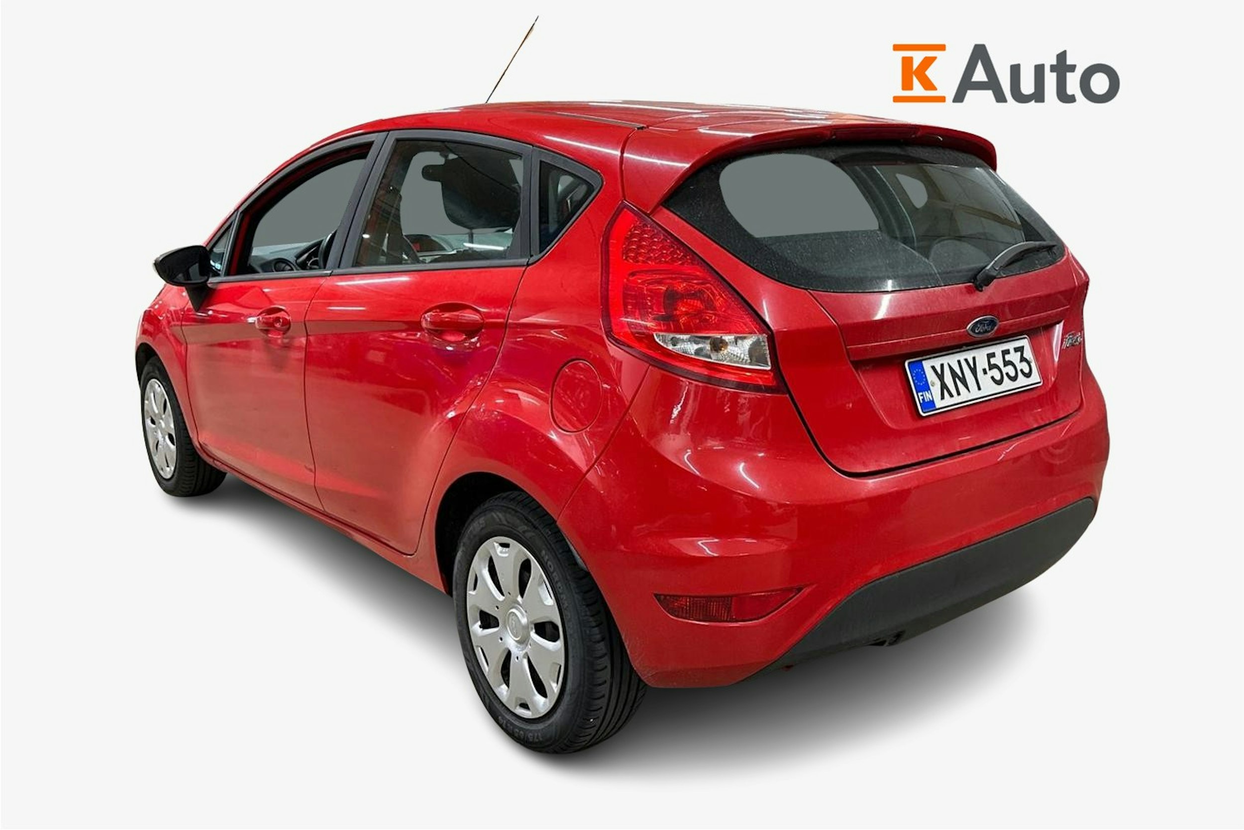 punainen Ford Fiesta 2009 kuva 2.