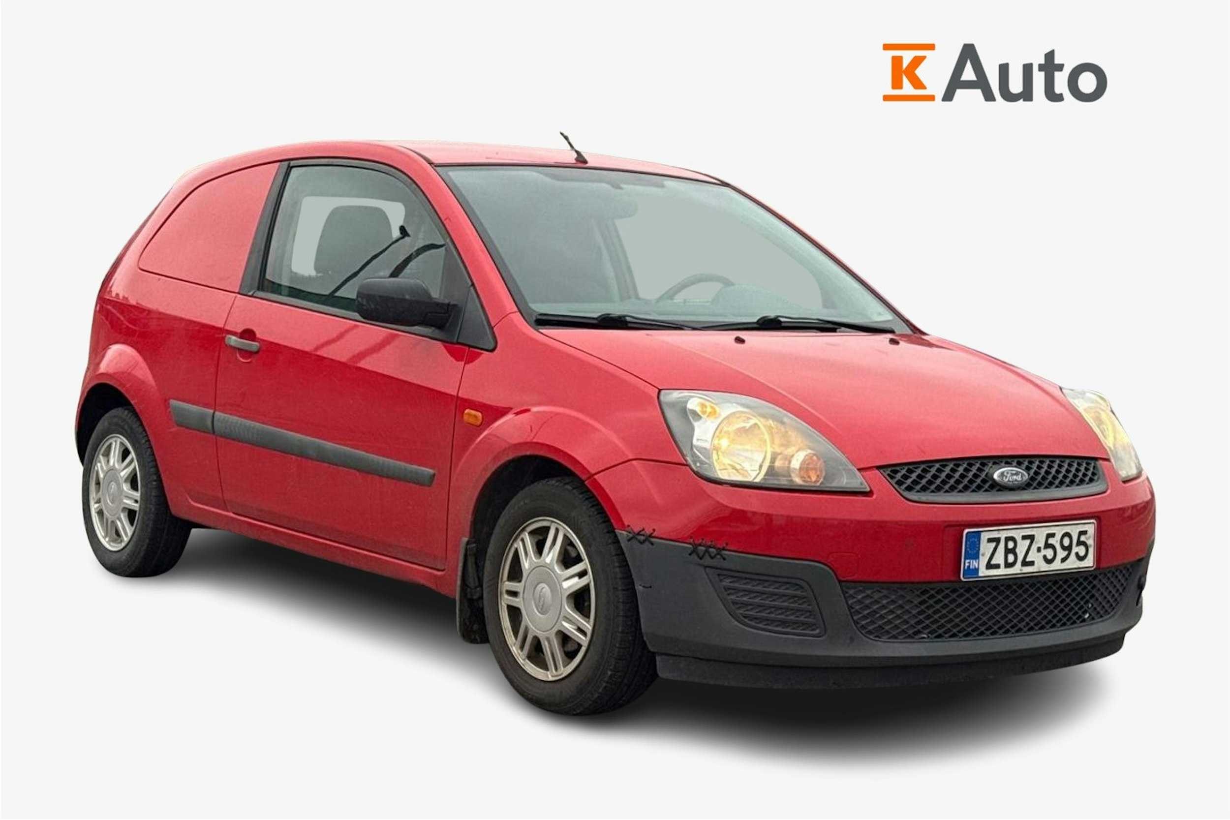 punainen Ford Fiesta 2009 kuva 1.