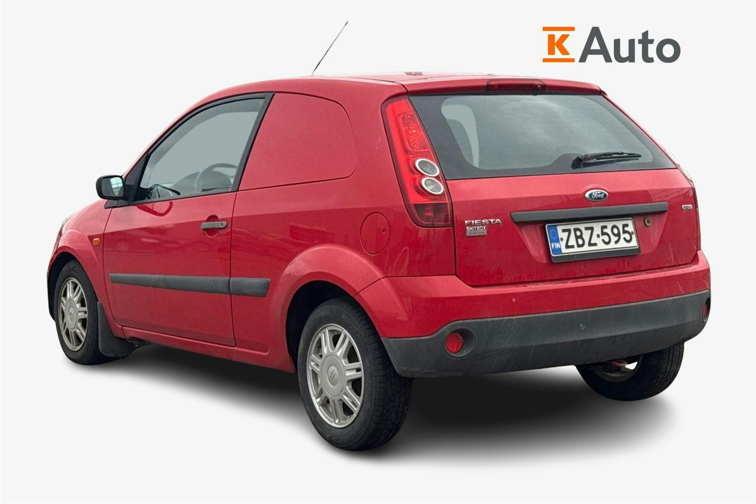 punainen Ford Fiesta 2009 kuva 2.