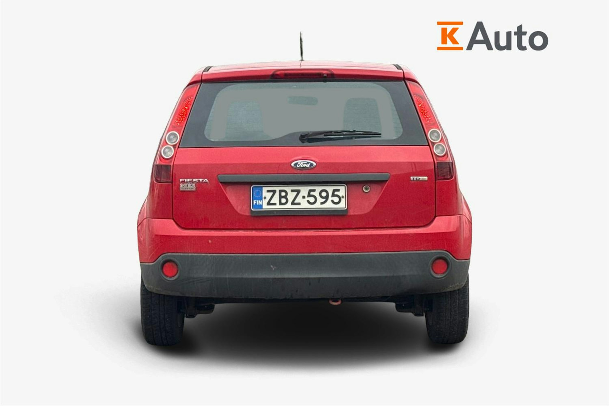 punainen Ford Fiesta 2009 kuva 3.