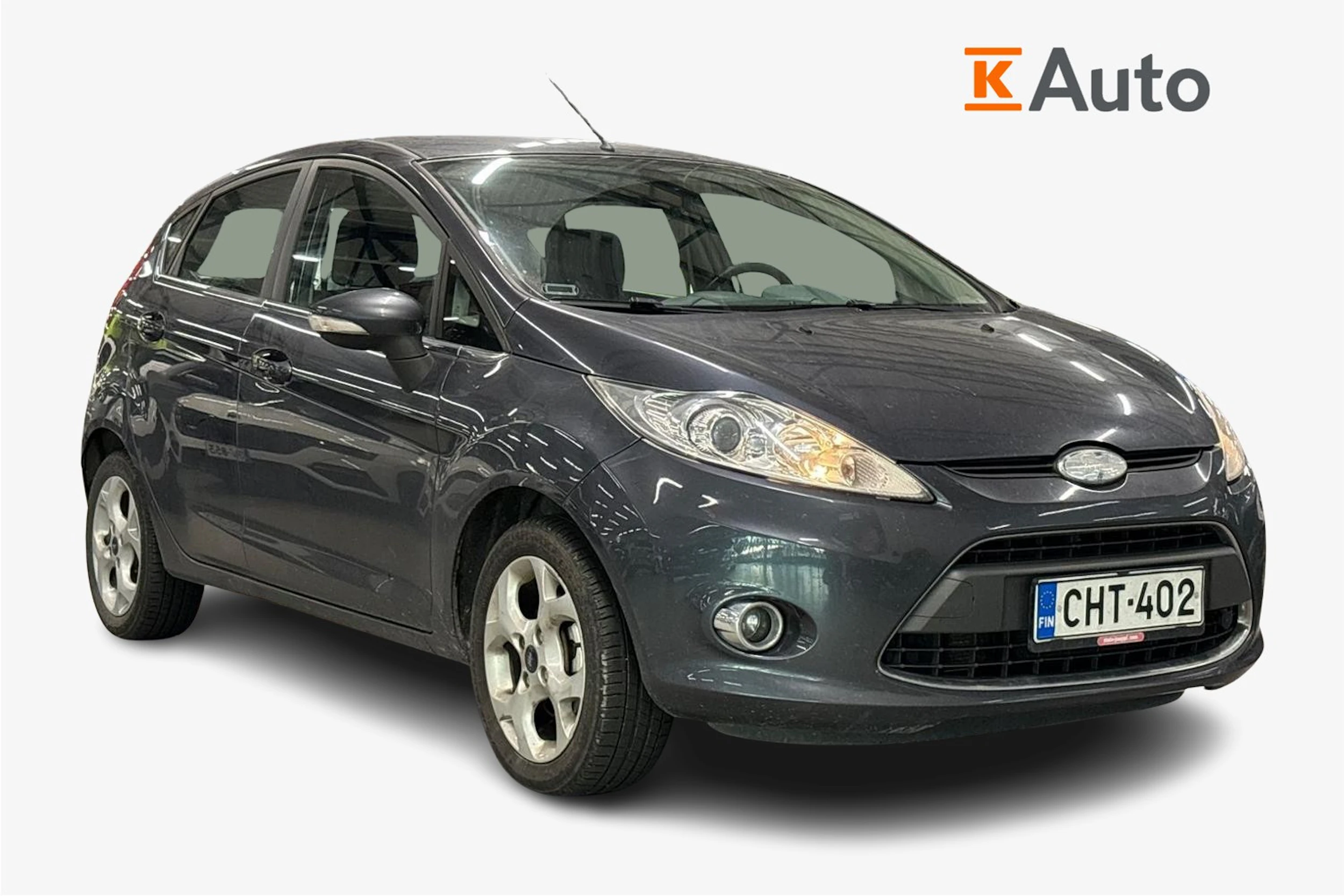 harmaa Ford Fiesta 2010 kuva 1.