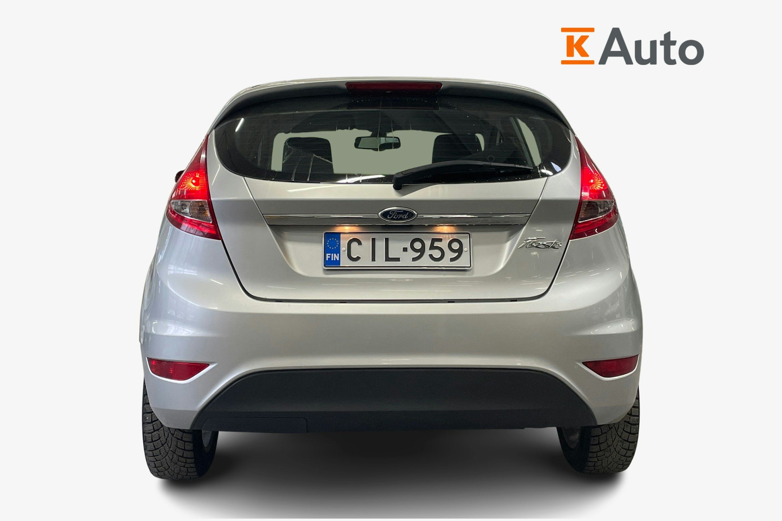 harmaa Ford Fiesta 2011 kuva 3.