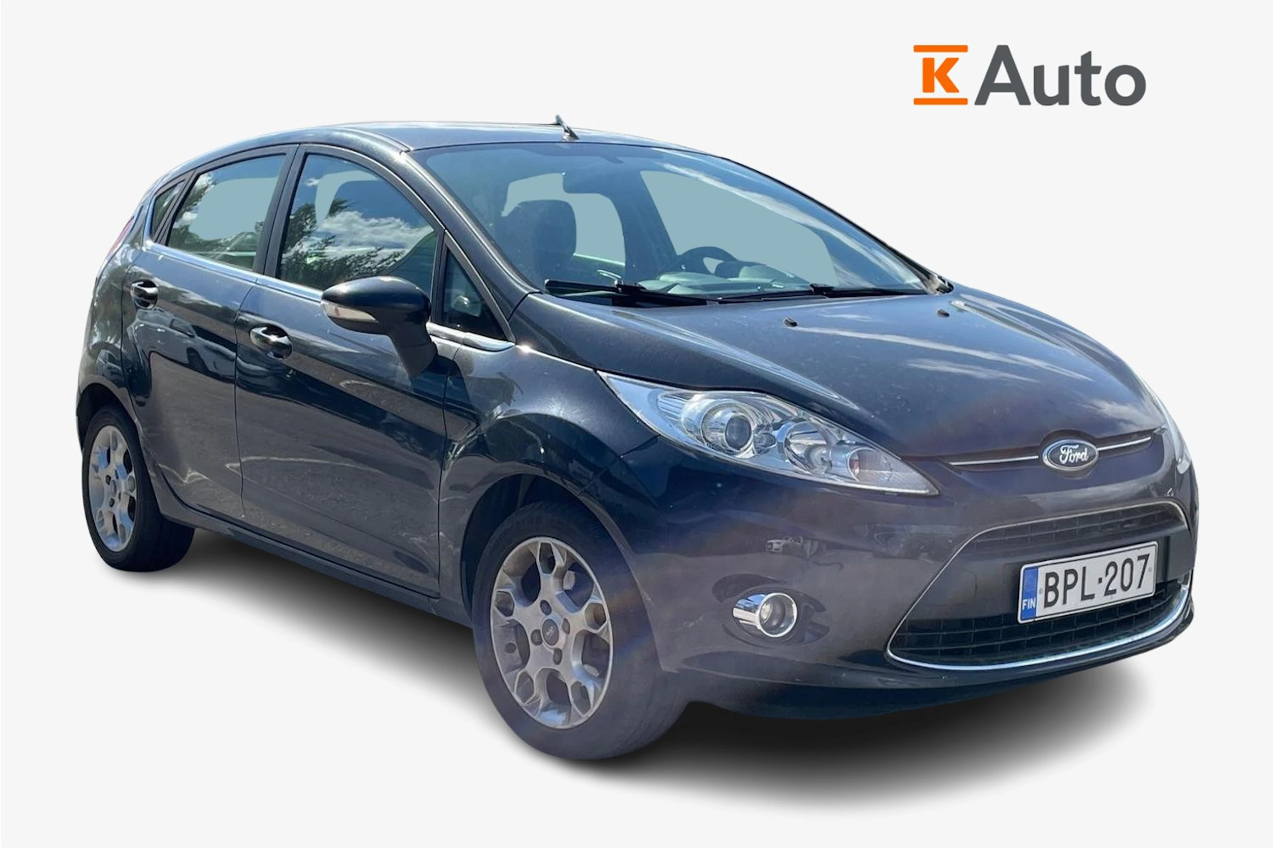 musta Ford Fiesta 2012 kuva 1.