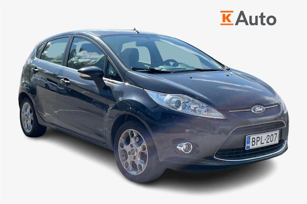 Ford Fiesta 1,25 82 hv Titanium M5 5-ovinen | Juuri katsastettu | Lohkolämmitin & Sisäpistoke | Ilmastointi |