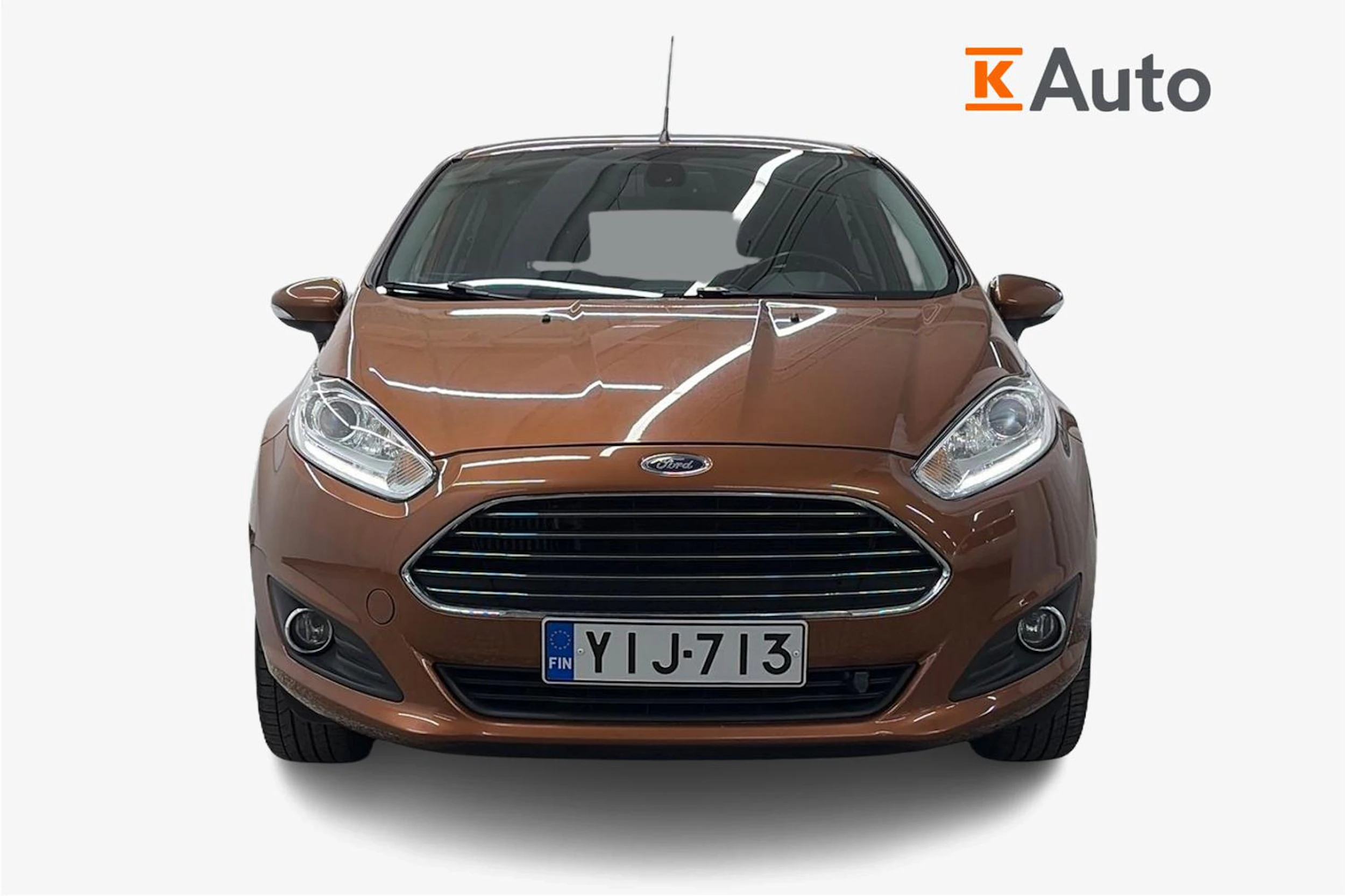 ruskea (beige) Ford Fiesta 2013 kuva 4.