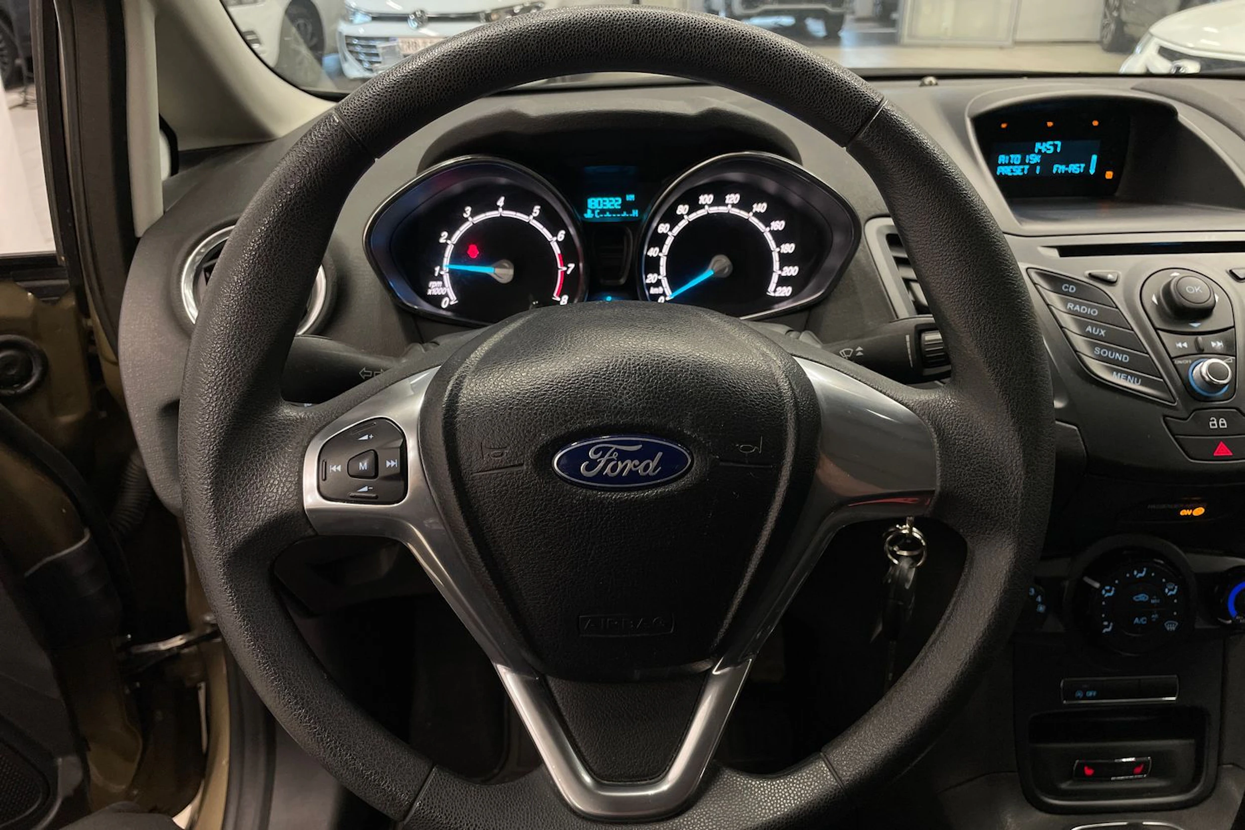 Ruskea (beige) Ford FIESTA 2014 kuva 12.