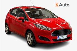 punainen Ford Fiesta 2015 kuva 1.