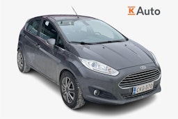 harmaa Ford Fiesta 2016 kuva 1.