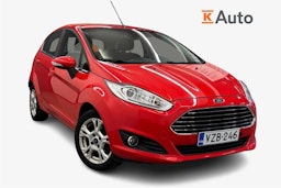 punainen Ford Fiesta 2016 kuva 1.