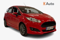 Punainen Ford Fiesta 2016 kuva 1.