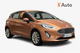 punainen Ford Fiesta 2017 kuva 1.