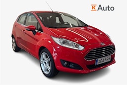 punainen Ford Fiesta 2017 kuva 1.