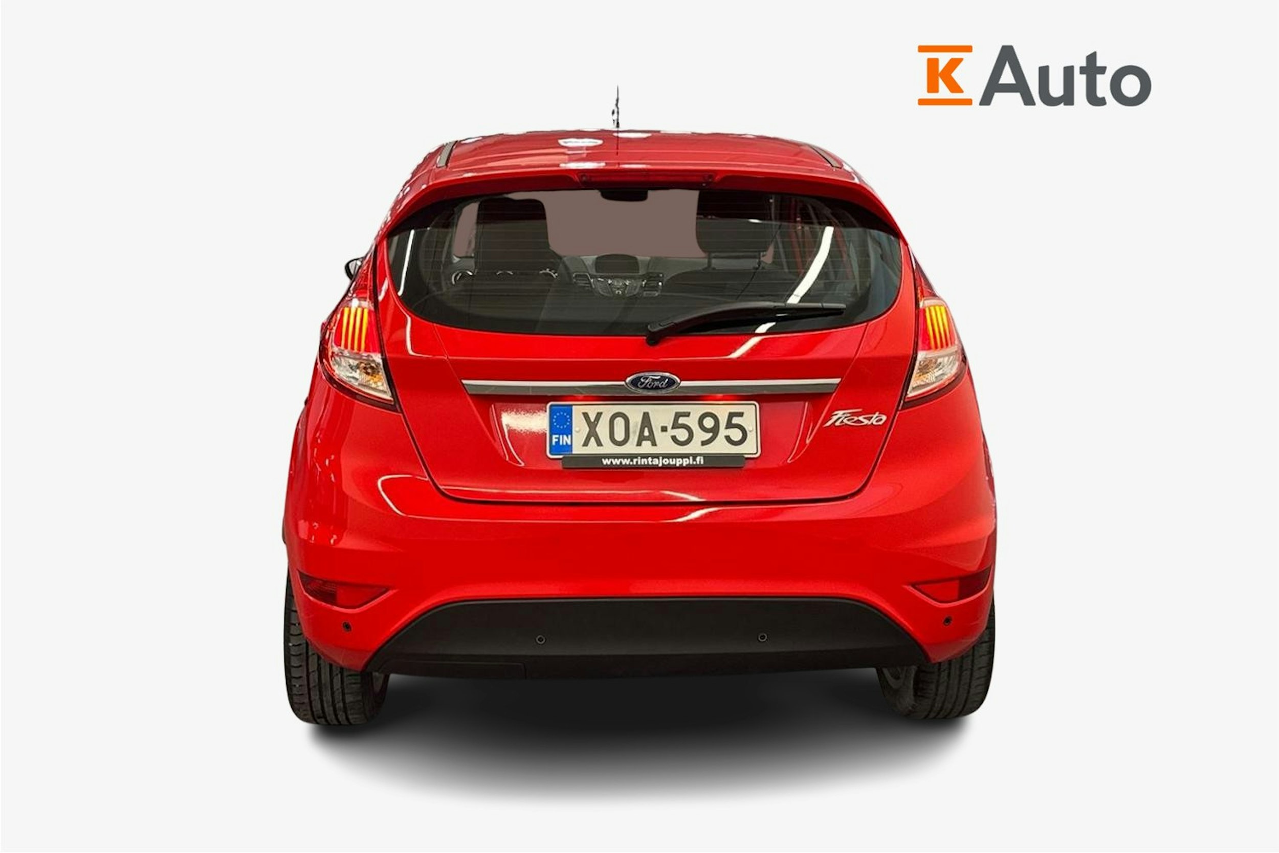 punainen Ford Fiesta 2017 kuva 3.