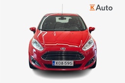 punainen Ford Fiesta 2017 kuva 5.
