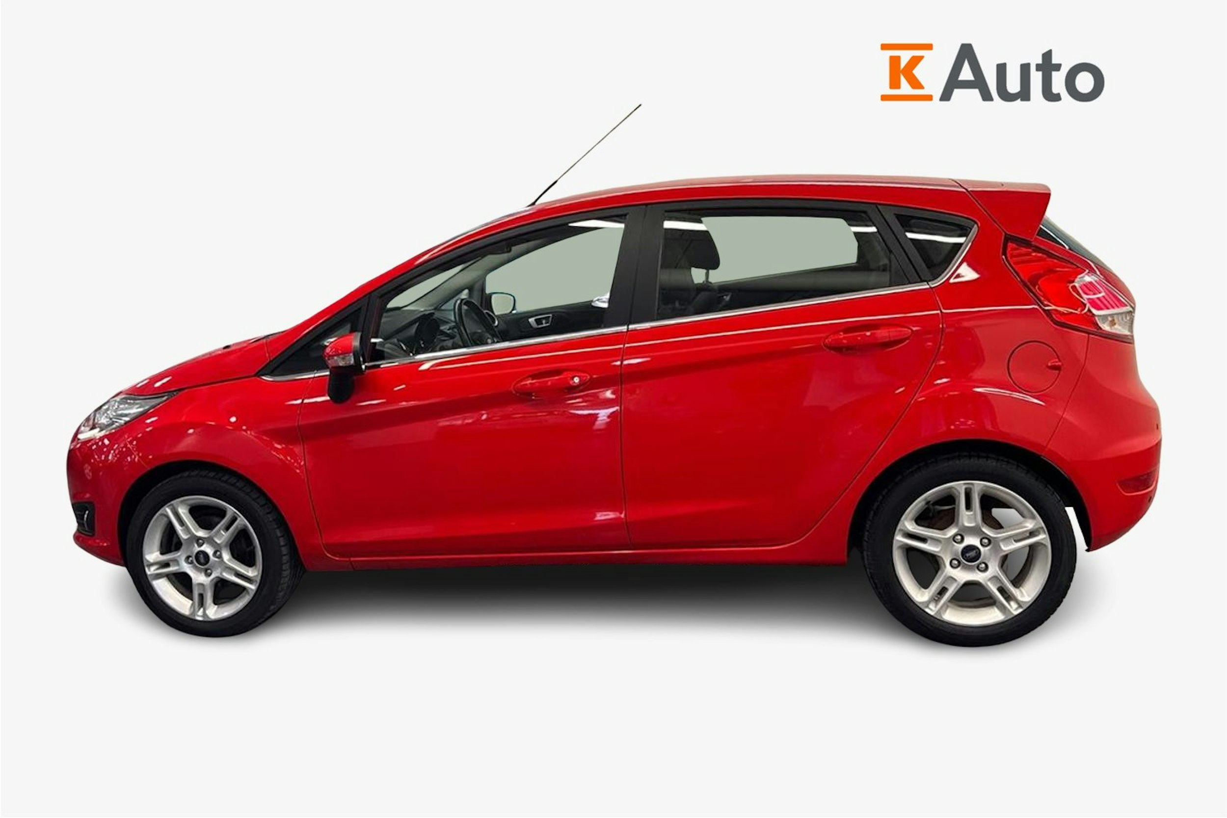 punainen Ford Fiesta 2017 kuva 6.