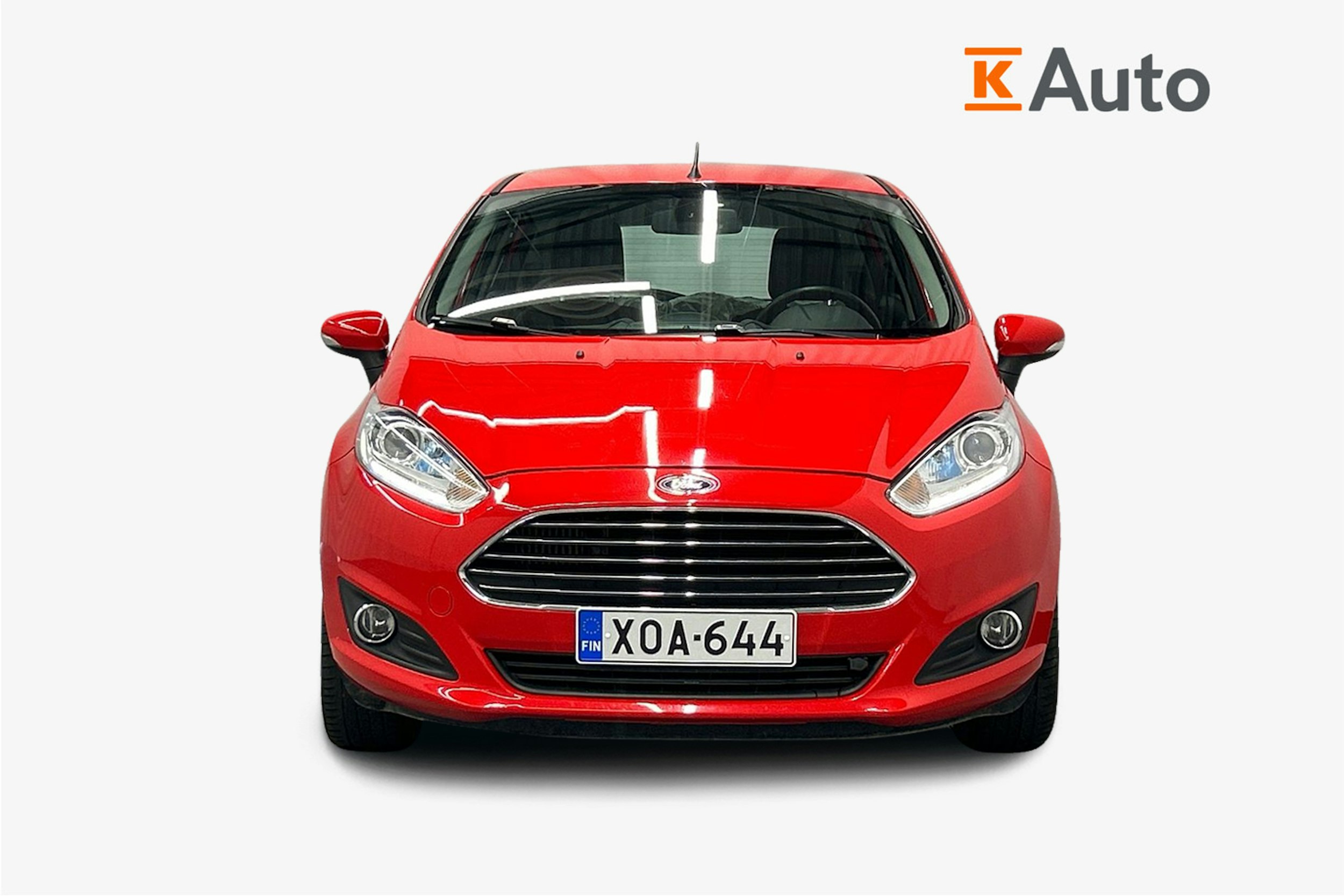 punainen Ford Fiesta 2017 kuva 4.