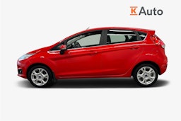 punainen Ford Fiesta 2017 kuva 5.