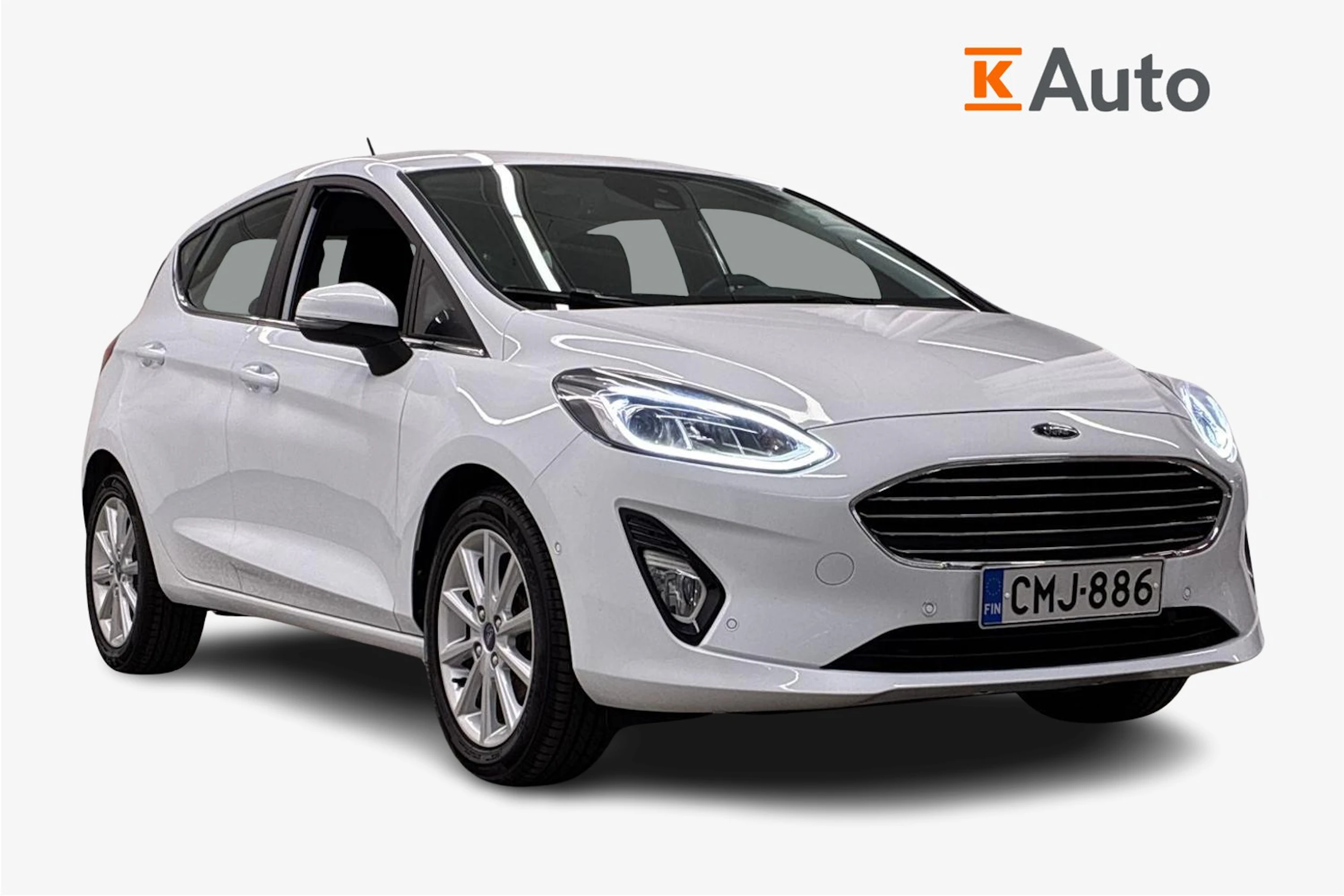 Valkoinen Ford FIESTA 2018 kuva 1.