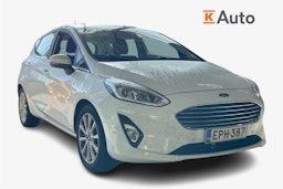 valkoinen Ford Fiesta 2018 kuva 1.