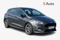 harmaa Ford Fiesta 2018 kuva 1.