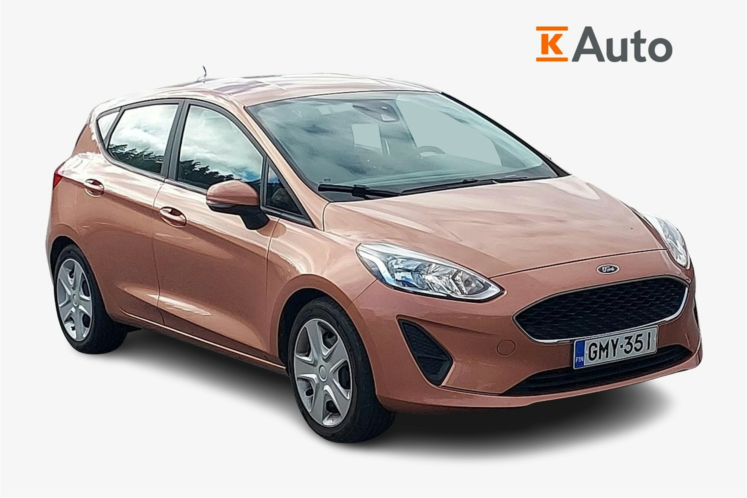 punainen Ford Fiesta 2018 kuva 1.