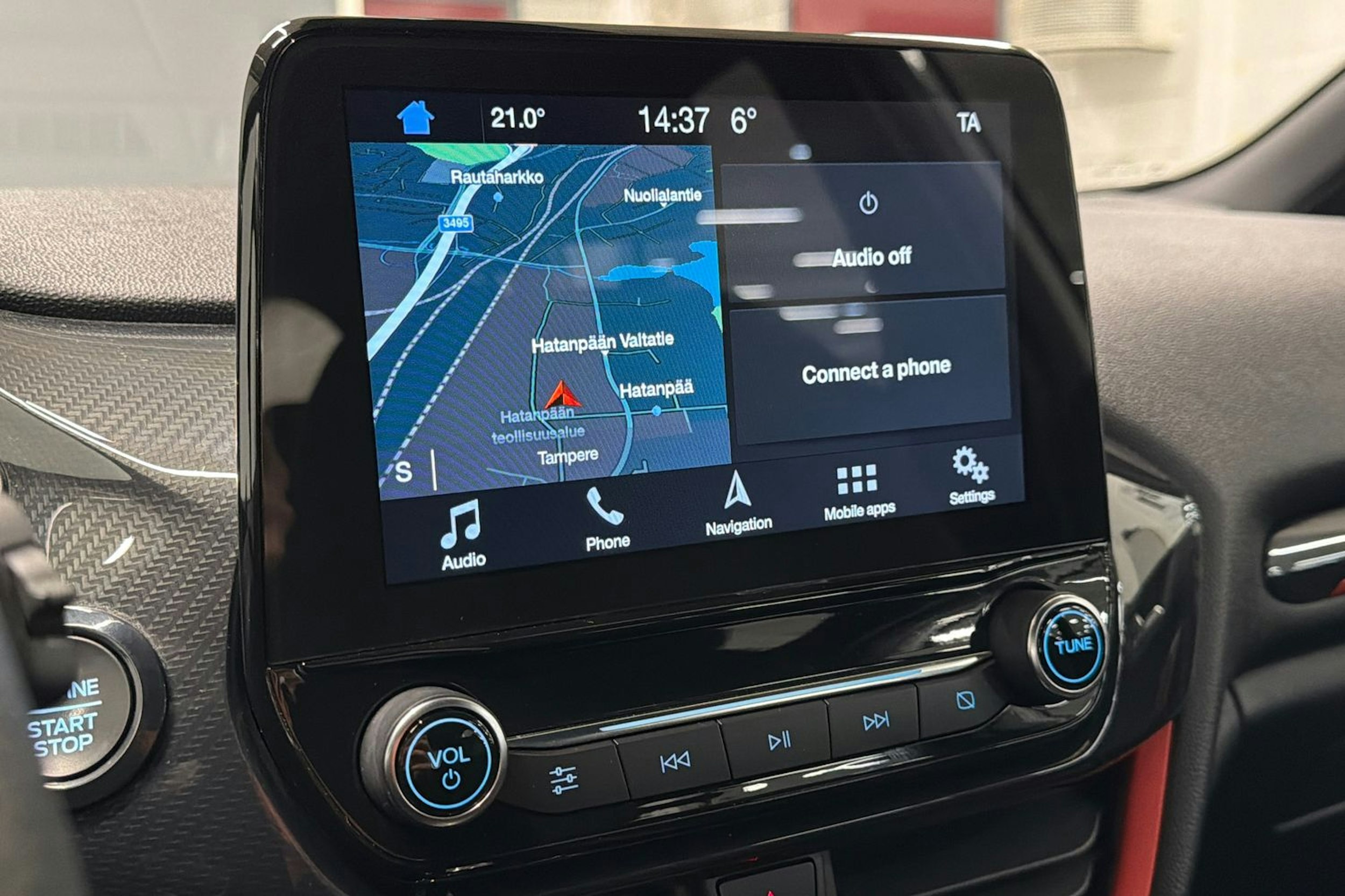 valkoinen Ford Fiesta 2018 kuva 19.