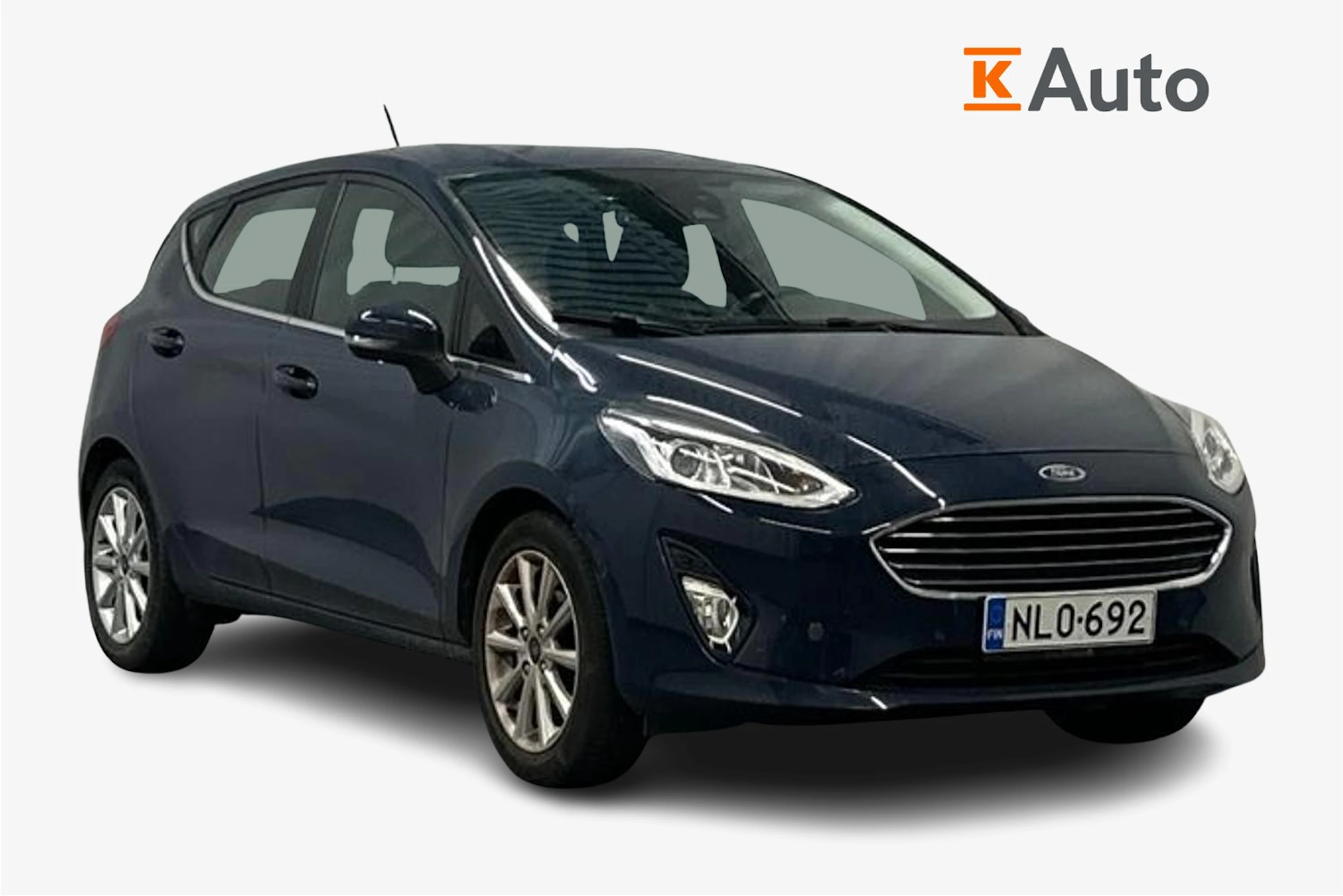 sininen Ford Fiesta 2018 kuva 1.