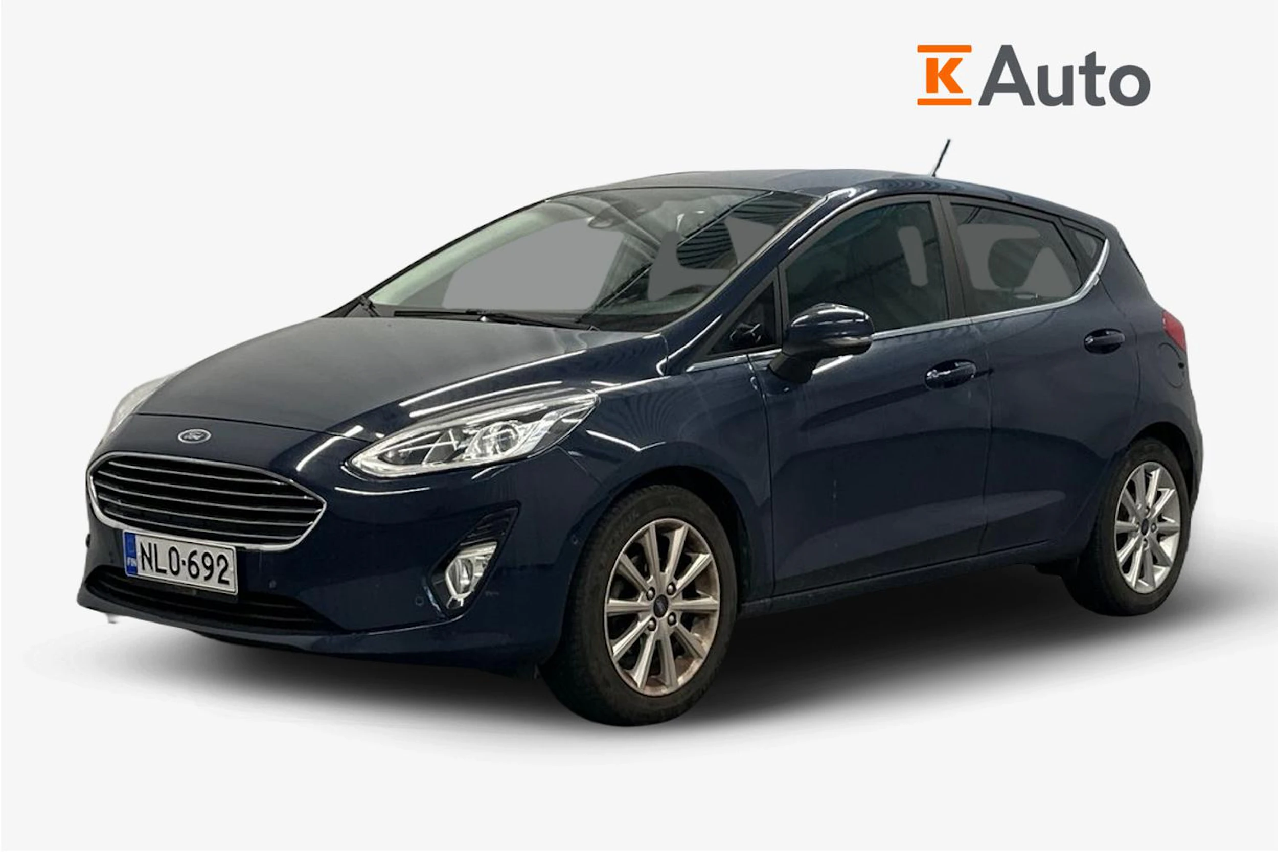 sininen Ford Fiesta 2018 kuva 3.