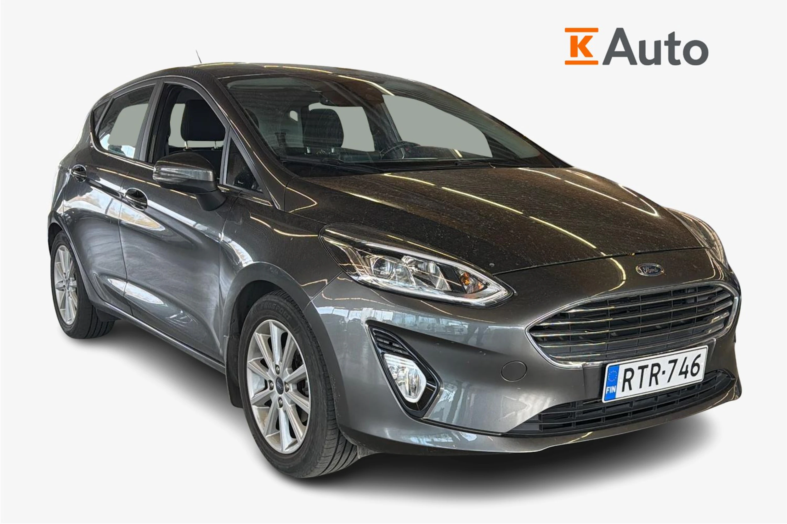 harmaa Ford Fiesta 2018 kuva 1.