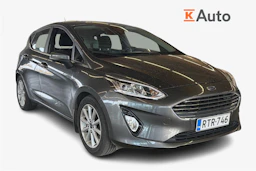 harmaa Ford Fiesta 2018 kuva 1.