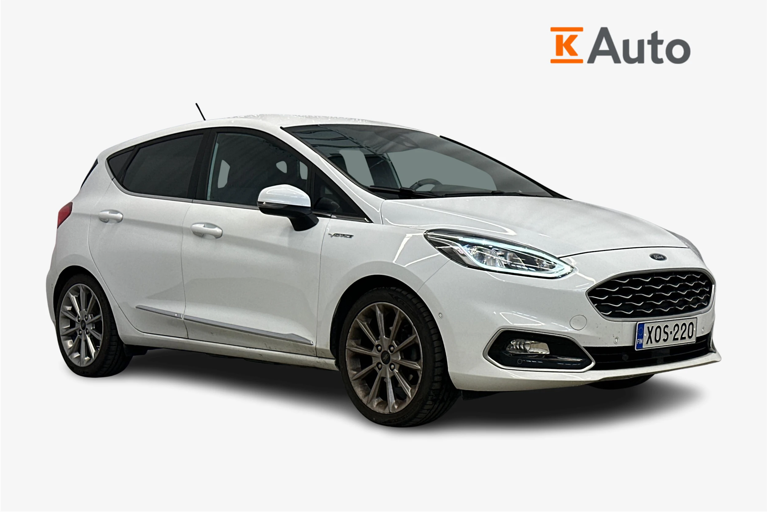 valkoinen Ford Fiesta 2018 kuva 1.